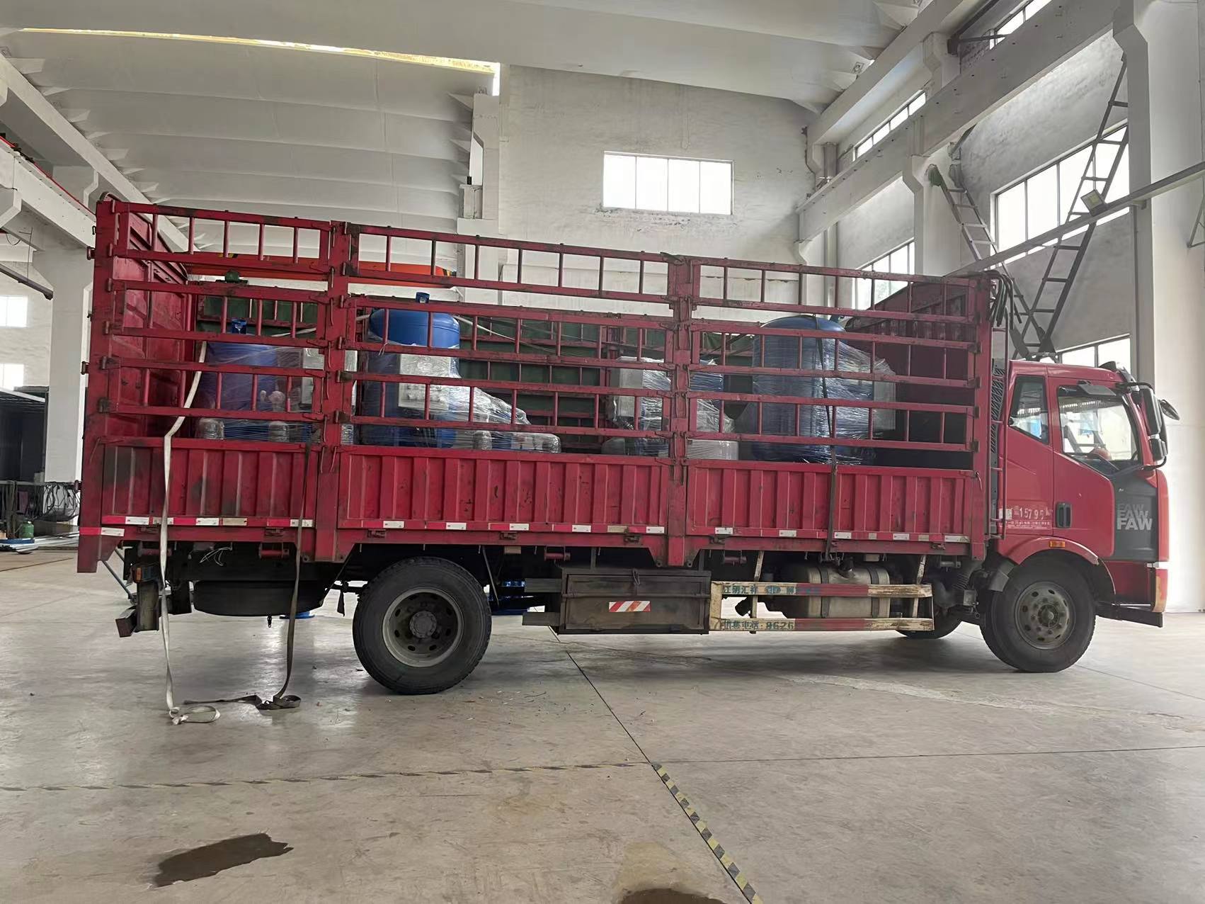 江西赣州专车直达集成水保机组4套，袋式过滤器2套